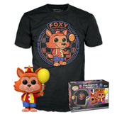 Funko Pop! & Tee: Five Nights at Freddy's - Balloon Foxy - L